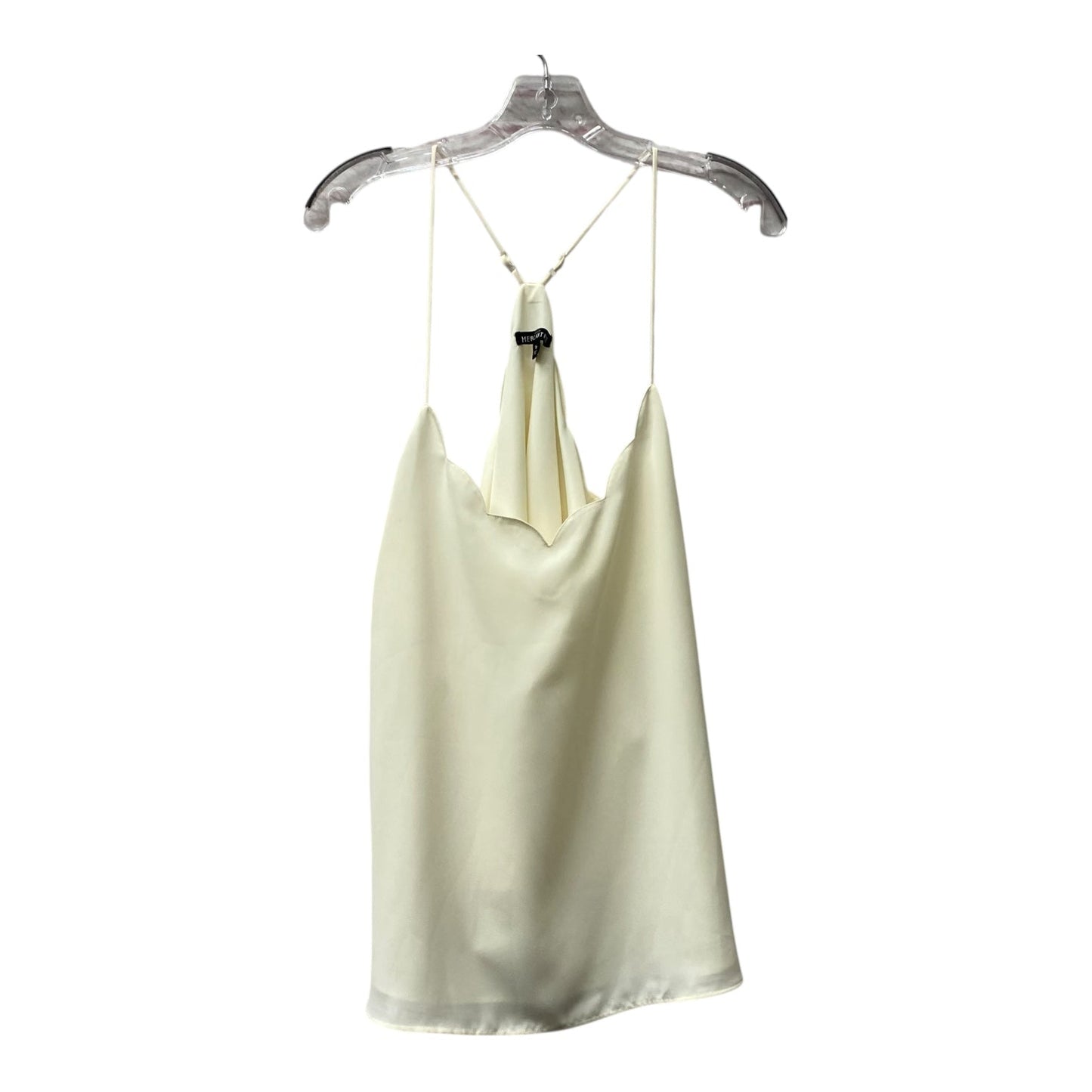 Top Sleeveless By J. Crew In Cream, Size:Xl