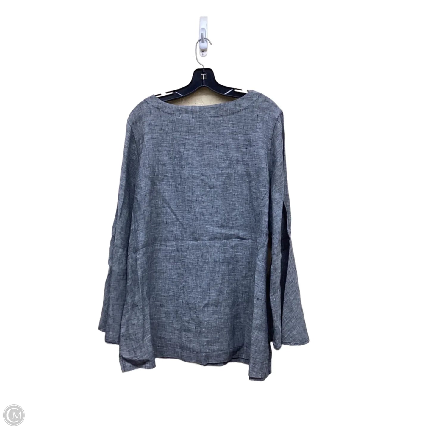 Top Long Sleeve By Cynthia Rowley In Grey, Size: 1x