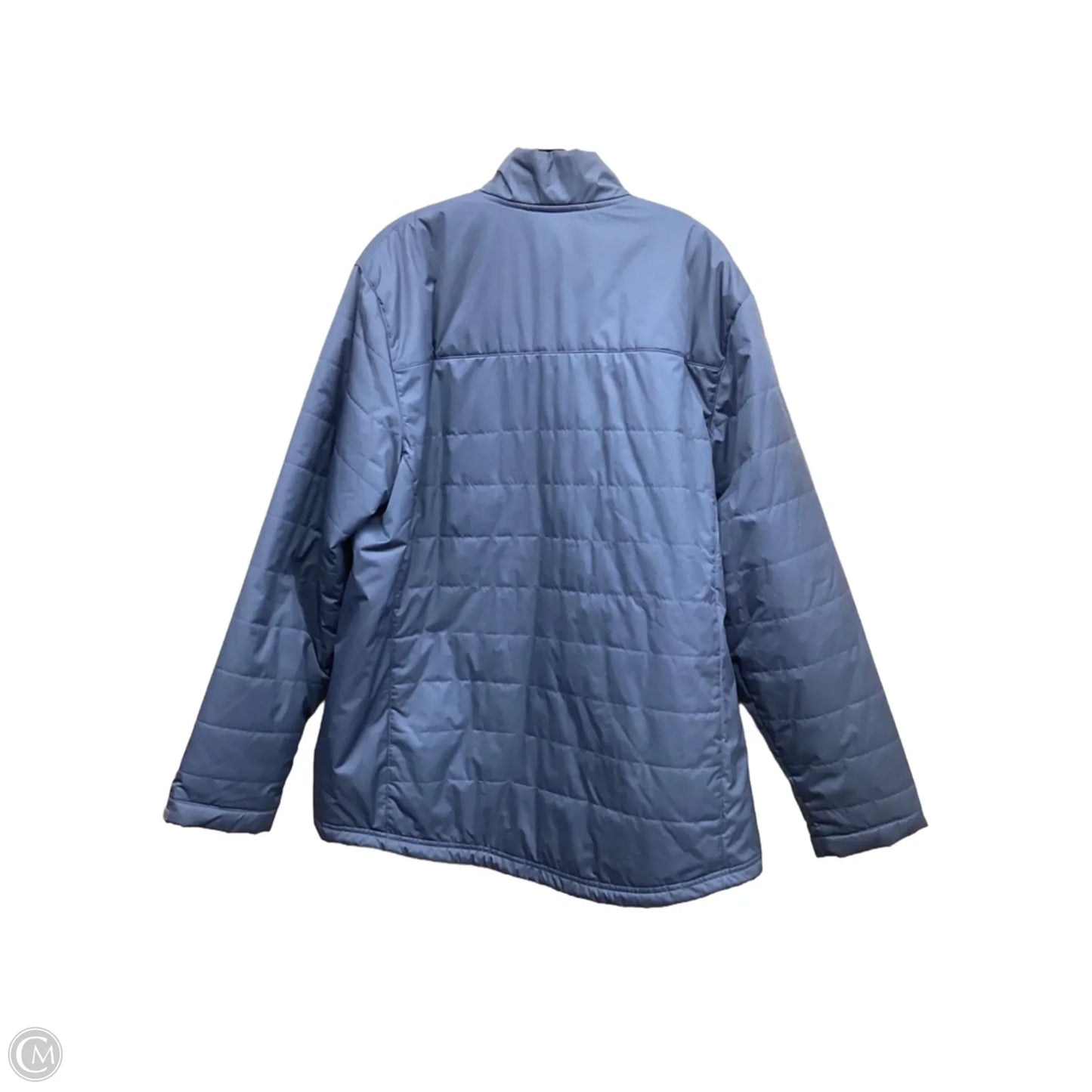 Jacket Puffer & Quilted By Adidas In Grey, Size: L