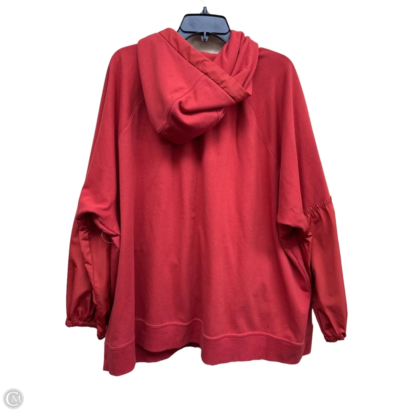 Athletic Jacket By Athleta In Red, Size: 3x