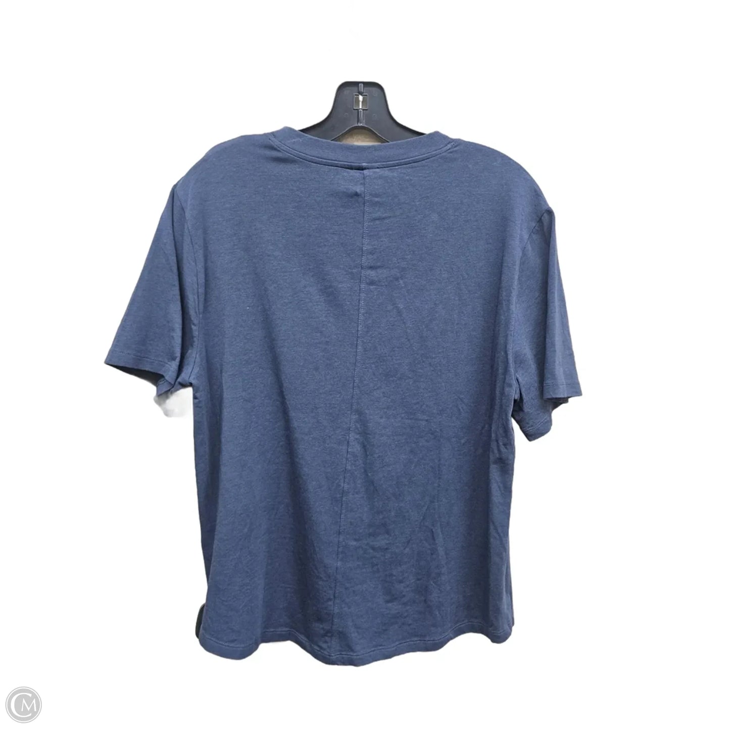 Athletic Top Short Sleeve By Calia In Blue, Size: M