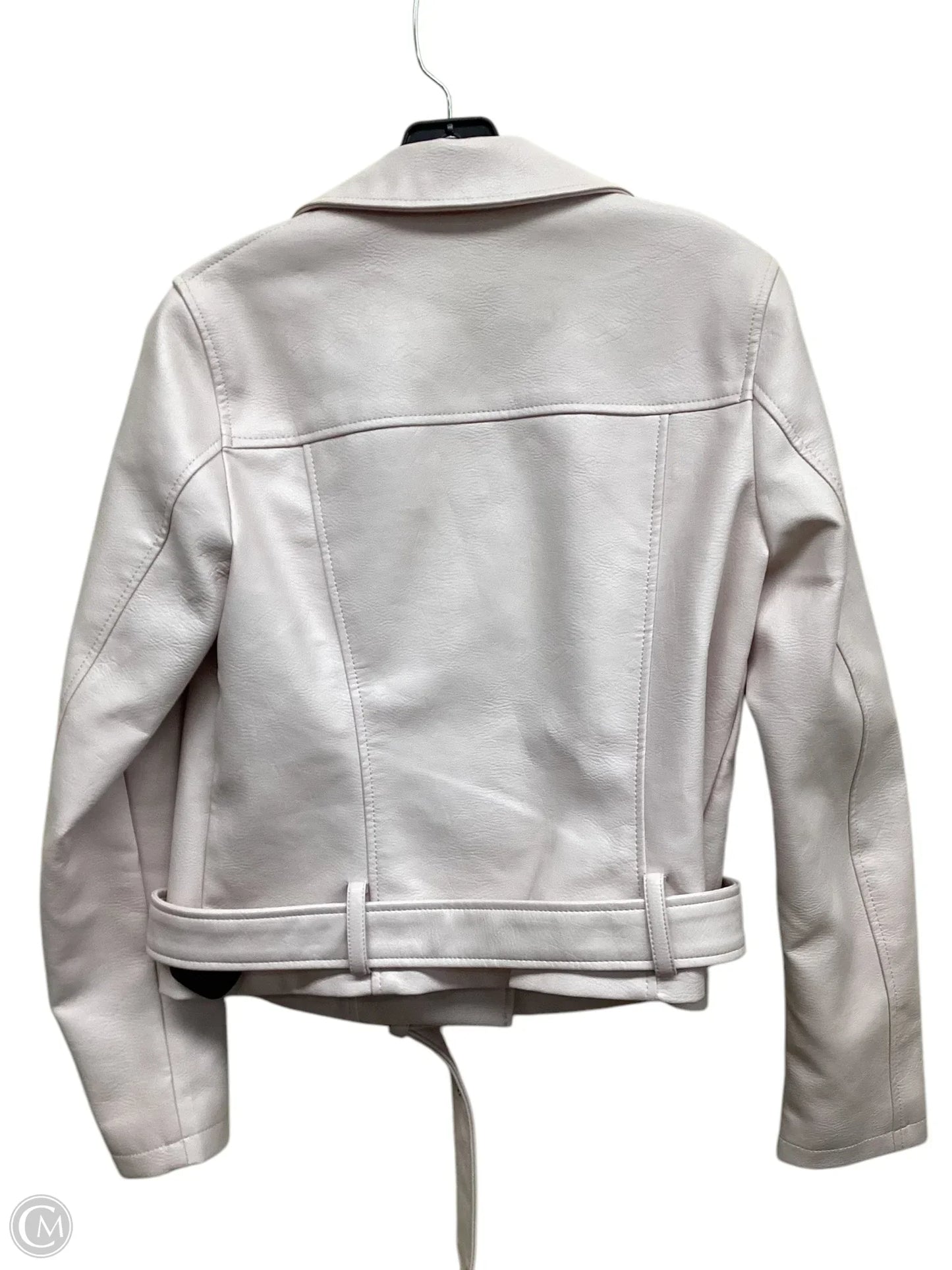 Jacket Moto By Forever 21 In Pink, Size: S