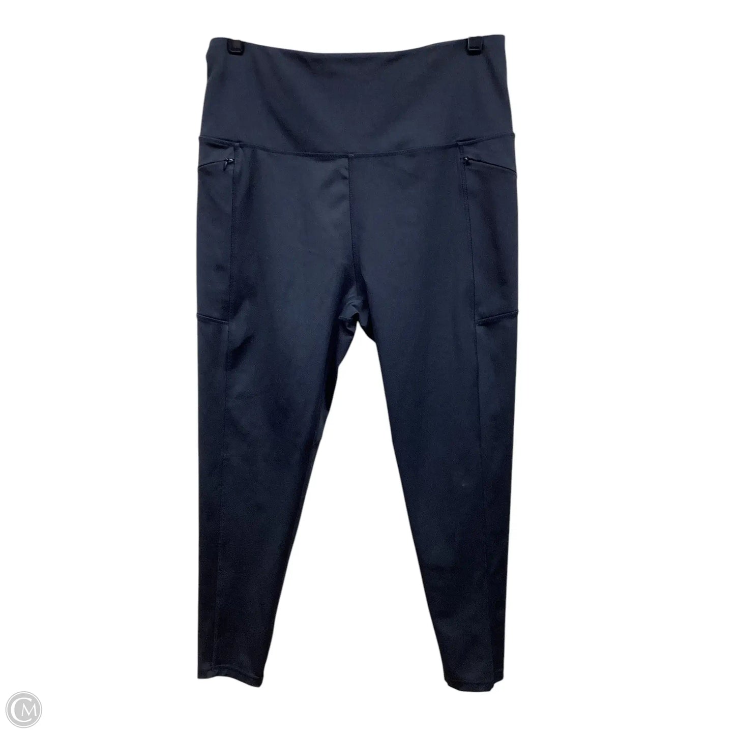 Athletic Pants By Nicole By Nicole Miller In Black, Size: L