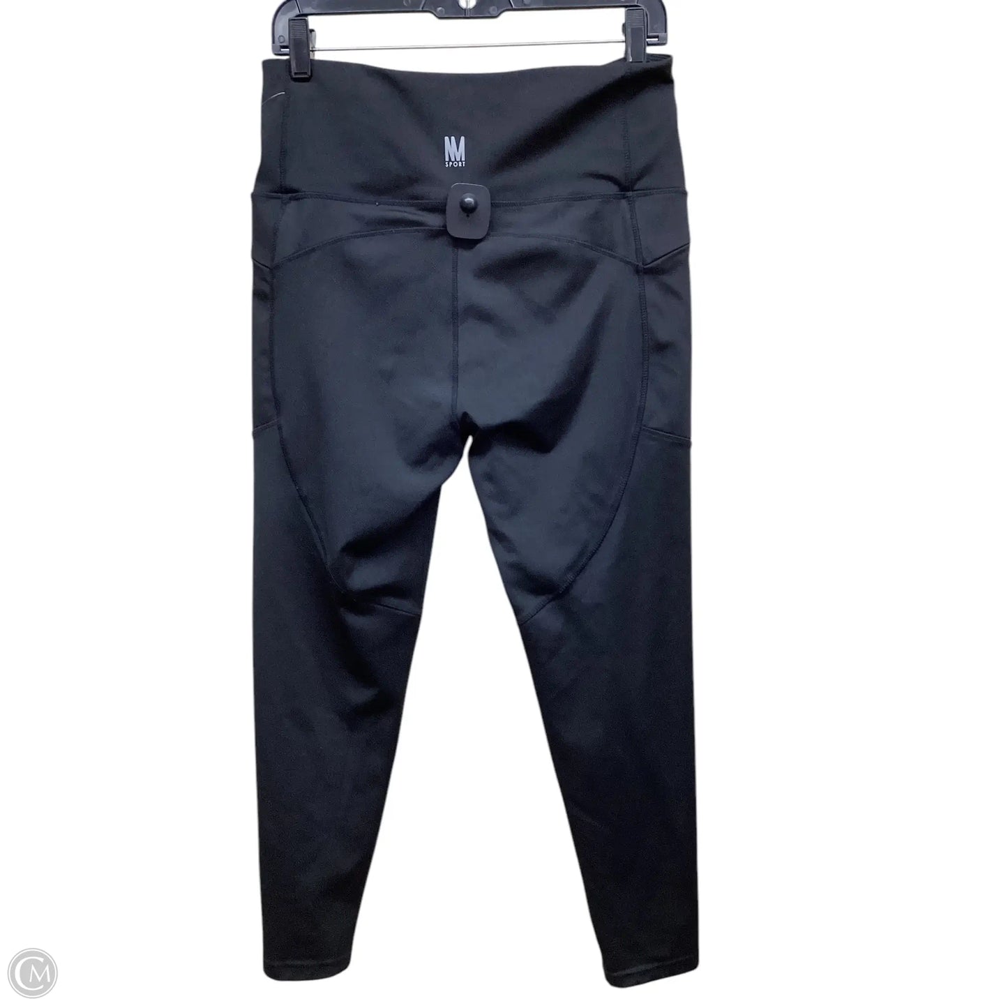 Athletic Pants By Nicole By Nicole Miller In Black, Size: L