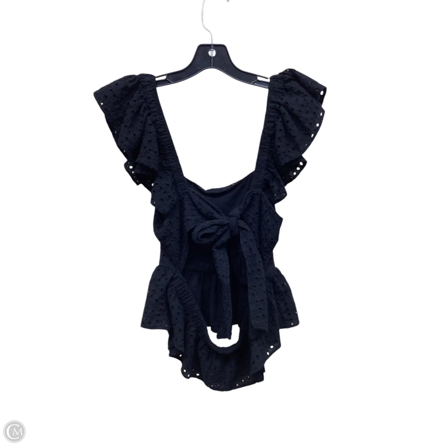 Top Sleeveless By Mi Ami In Black, Size: L
