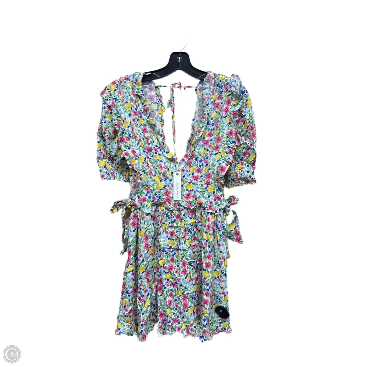 Dress Casual Midi By Olivaceous In Floral Print, Size: M