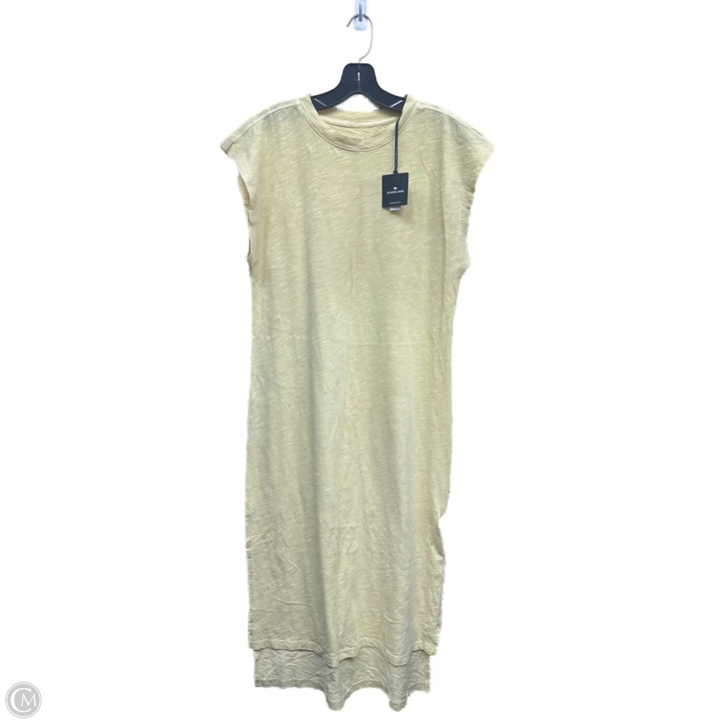 Dress Casual Midi By Clothes Mentor In Yellow, Size: S