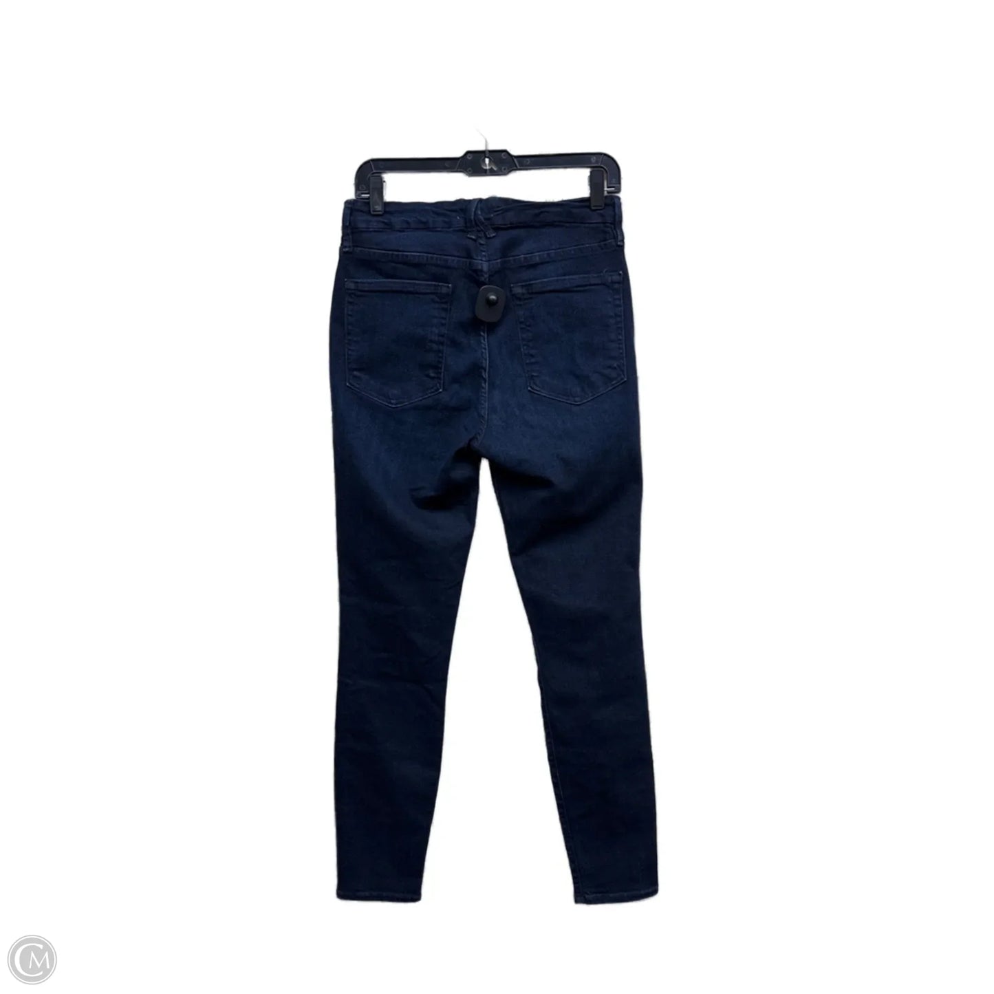 Jeans Skinny By Good American In Blue Denim, Size: 10