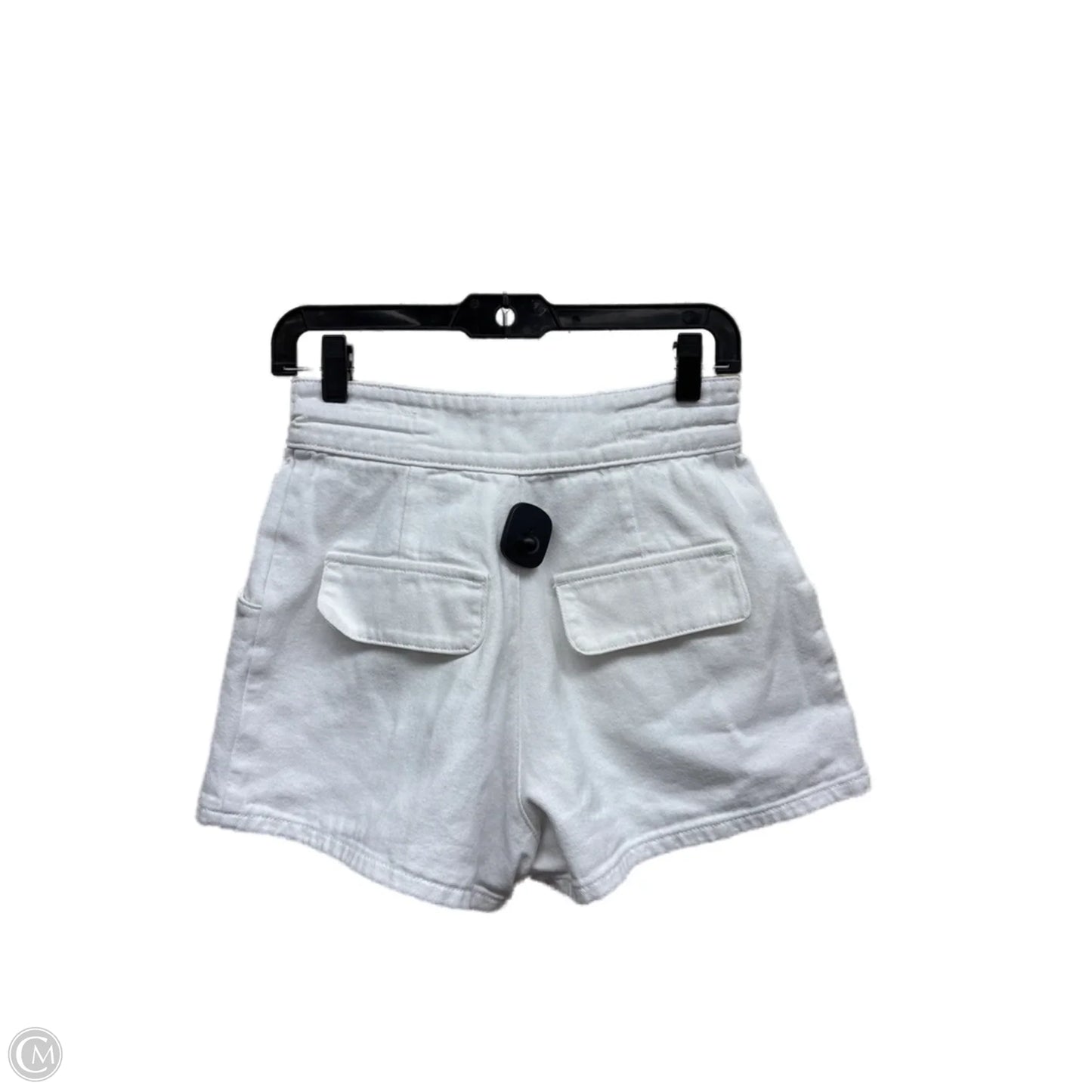 Shorts By Clothes Mentor In White Denim, Size: S