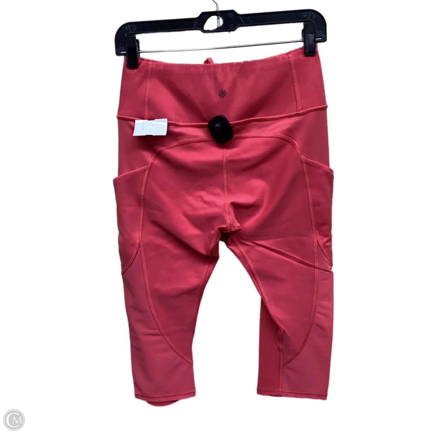 Athletic Capris By Athleta In Pink, Size: M