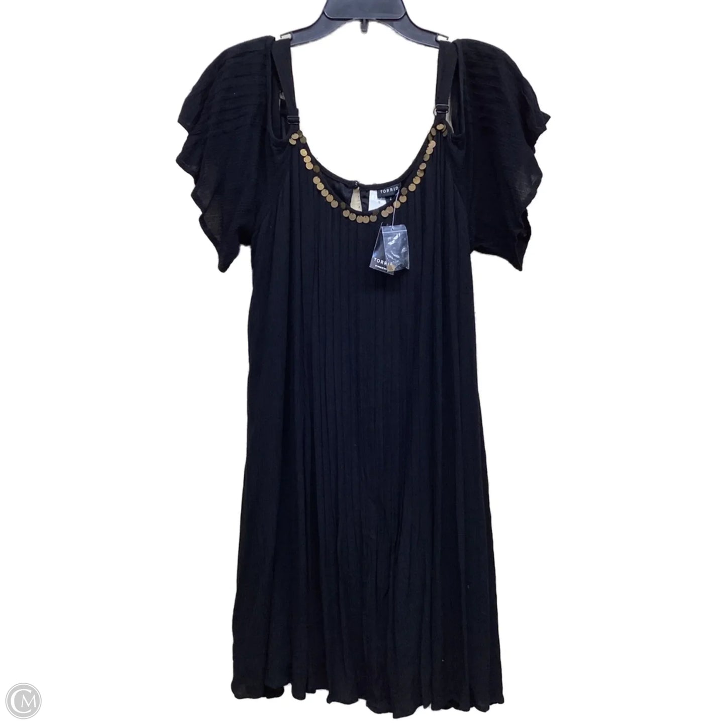 Dress Casual Midi By Torrid In Black, Size: 2x
