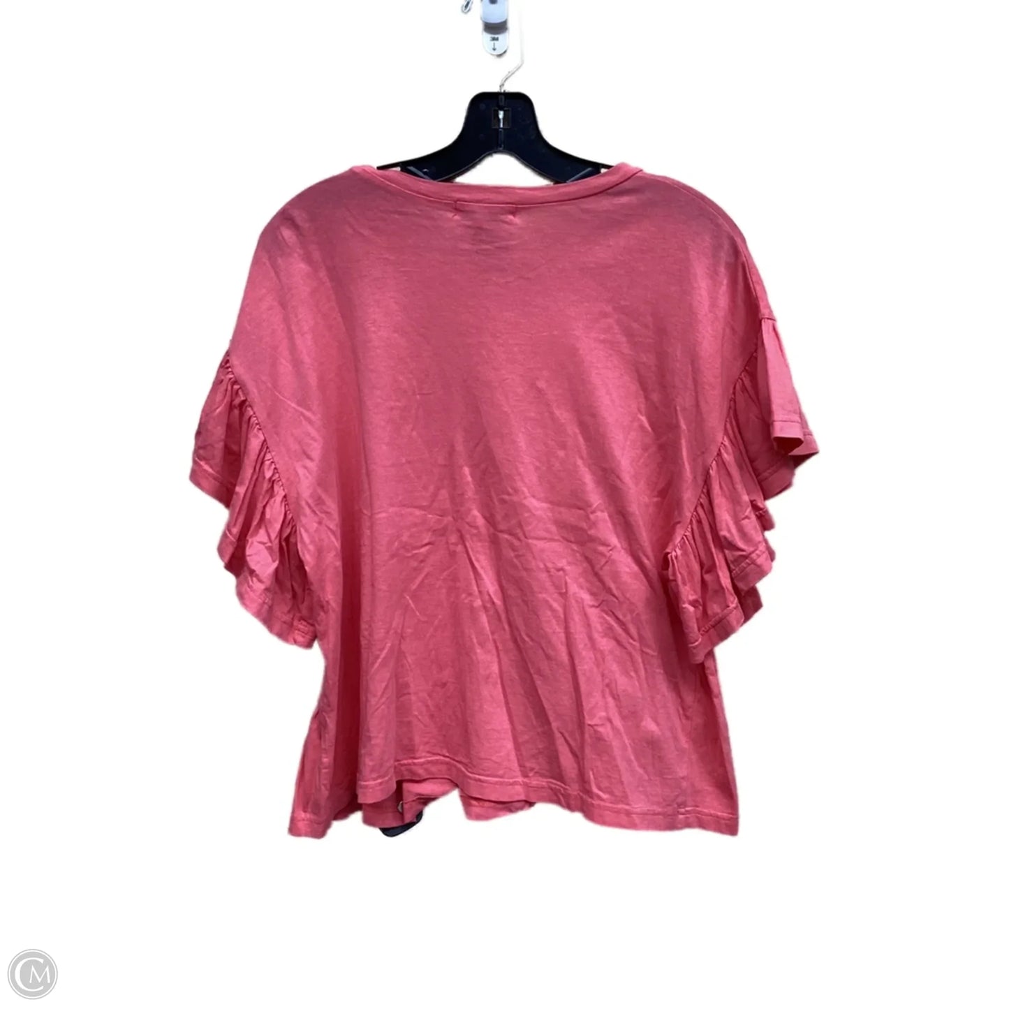 Top Short Sleeve By Clothes Mentor In Pink