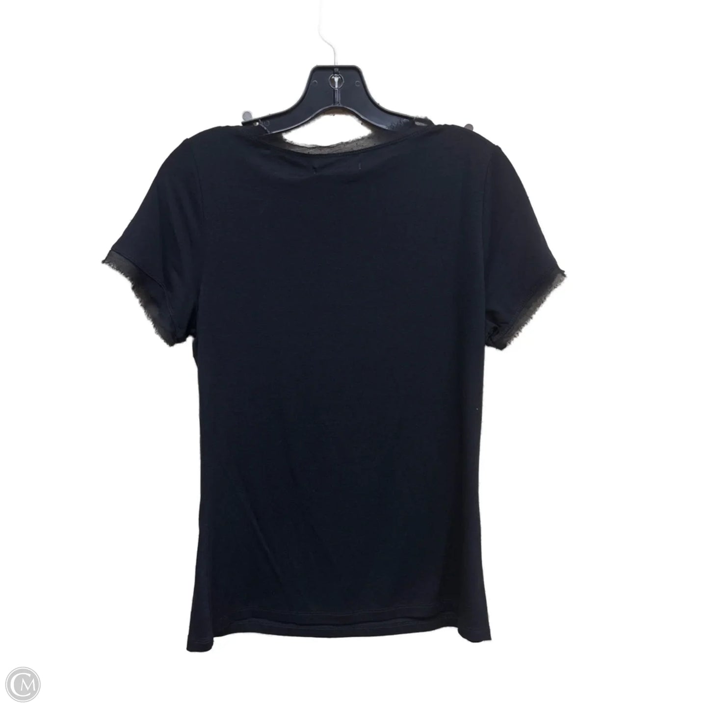 Top Short Sleeve By Alberto Makali In Black, Size: M