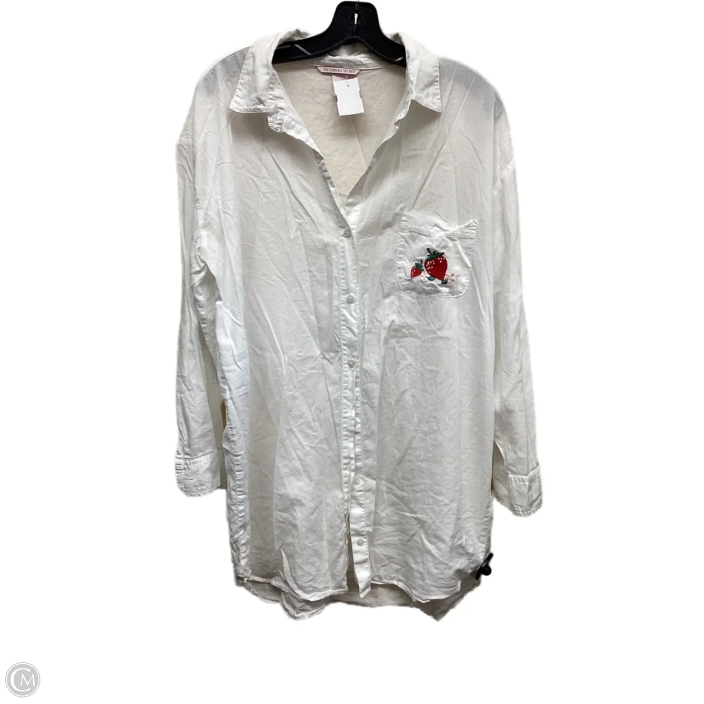 Nightgown By Victorias Secret In White, Size: L
