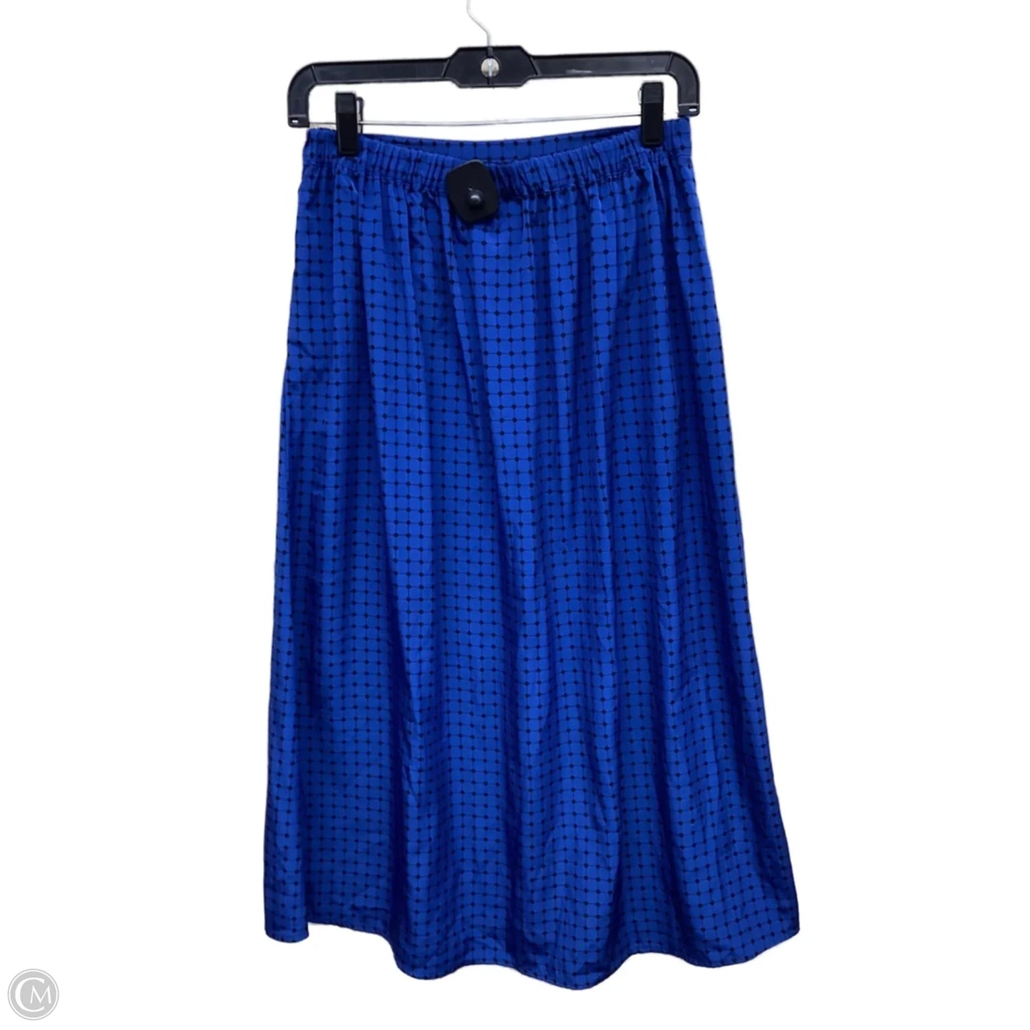 Skirt Maxi By Halogen In Black & Blue, Size: Xs