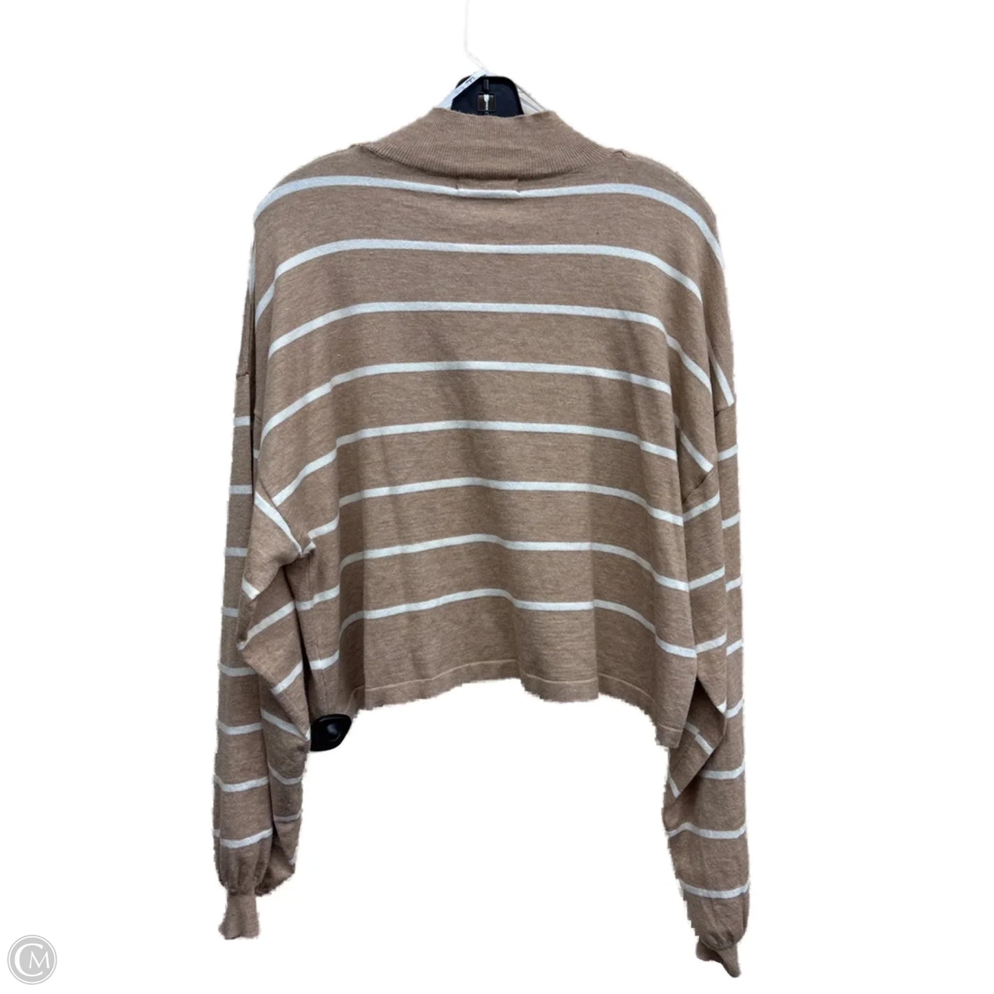 Top Long Sleeve By Lulus In Striped Pattern, Size: L