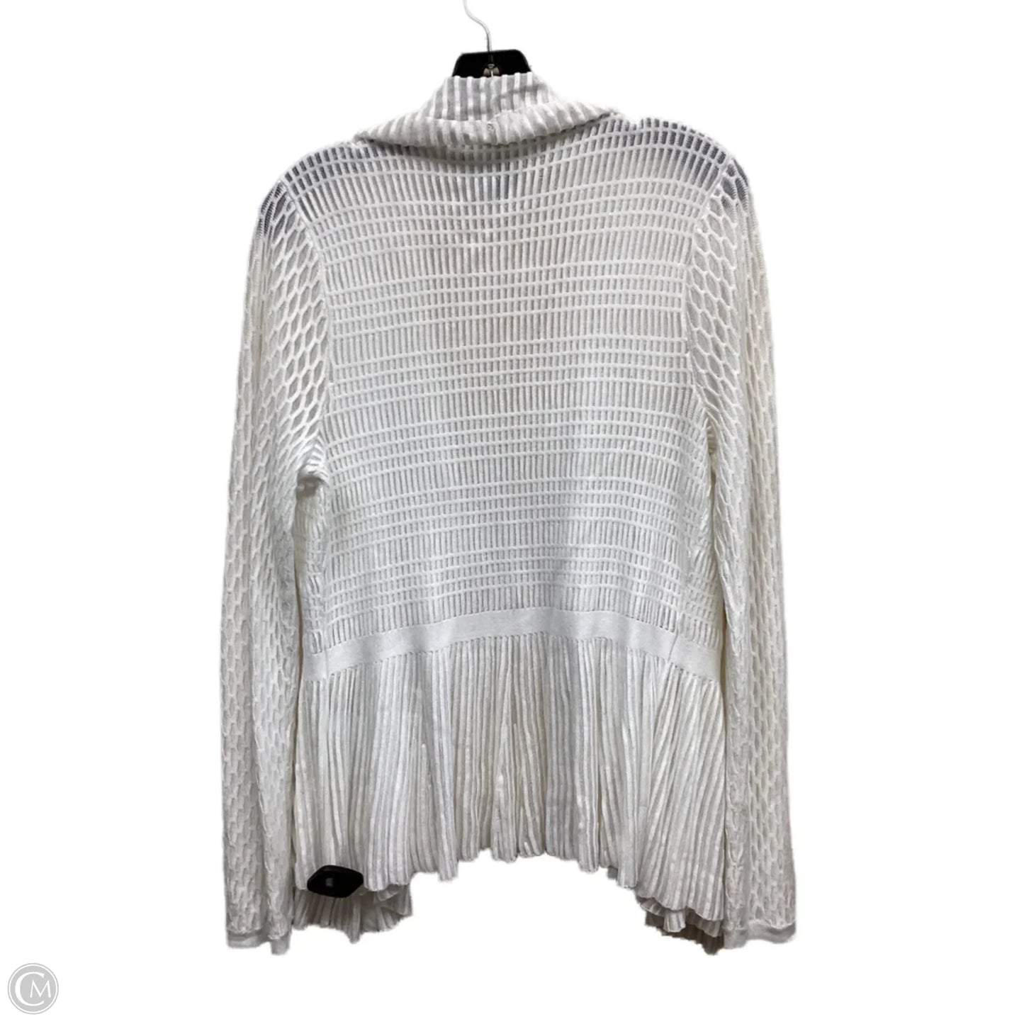 Cardigan By White House Black Market In White, Size: M