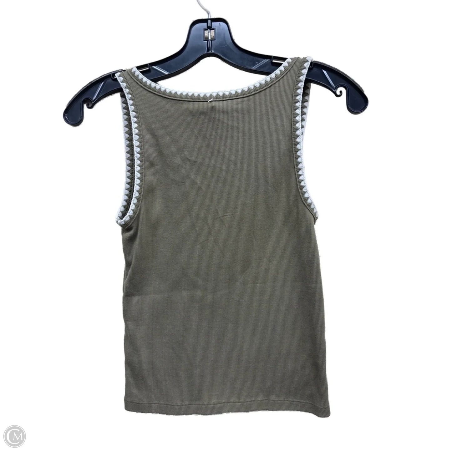 Top Sleeveless By Old Navy In Green, Size: M
