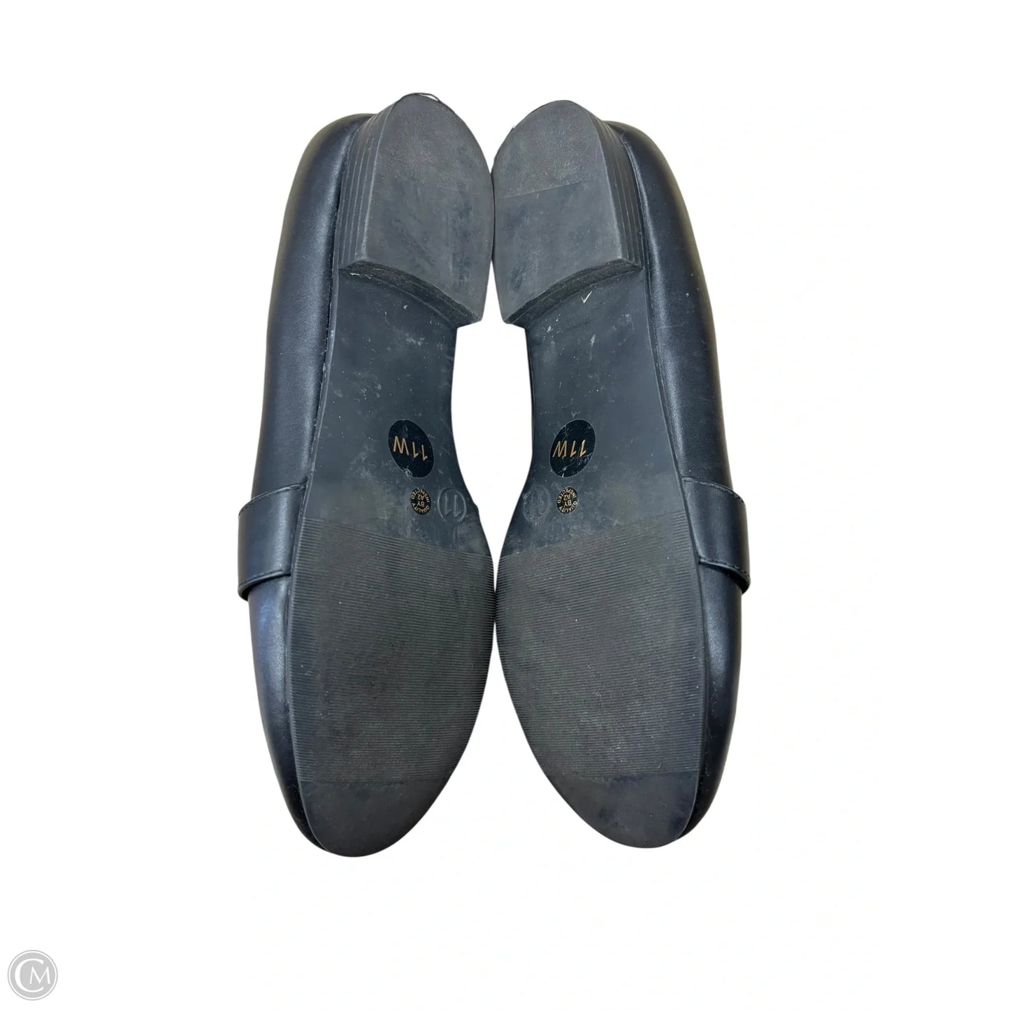 Shoes Flats By Liz Claiborne In Black, Size: 11