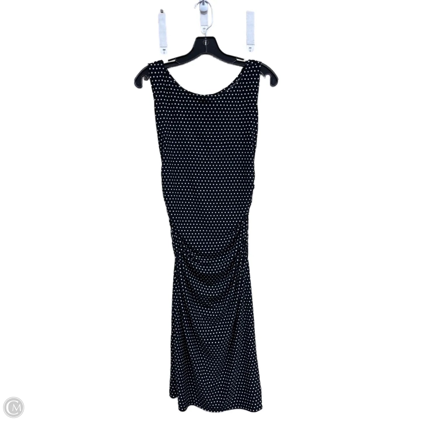 Dress Casual Midi By Clothes Mentor In Polkadot Pattern, Size: M