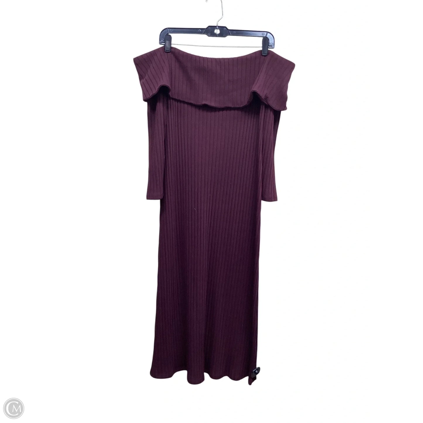 Dress Casual Maxi By Old Navy In Purple, Size: L