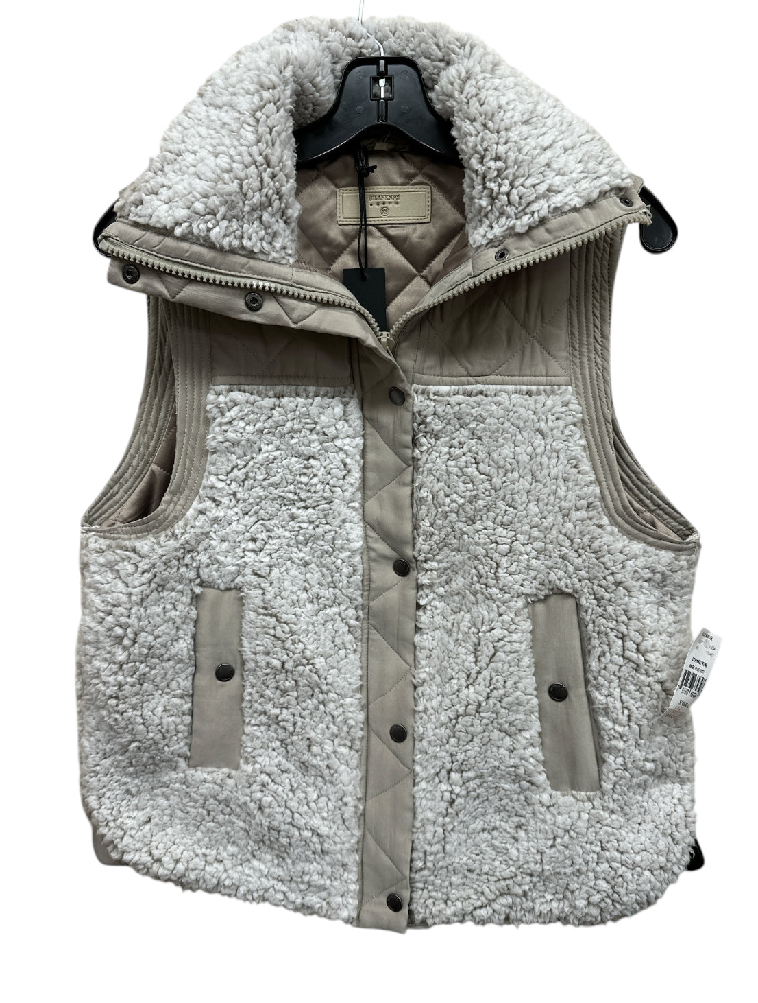 Vest Puffer & Quilted By Blanknyc In Tan, Size: Xs