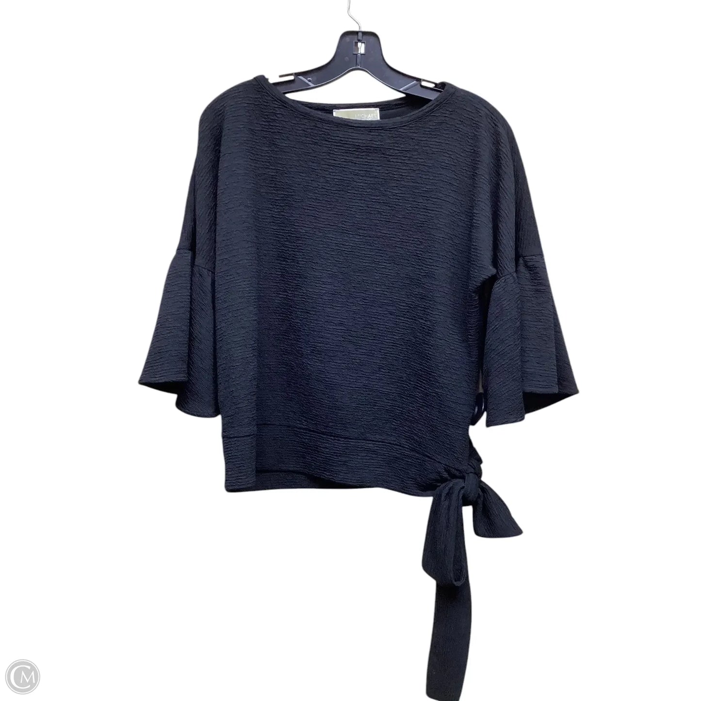 Top Short Sleeve By Michael By Michael Kors In Black, Size: S