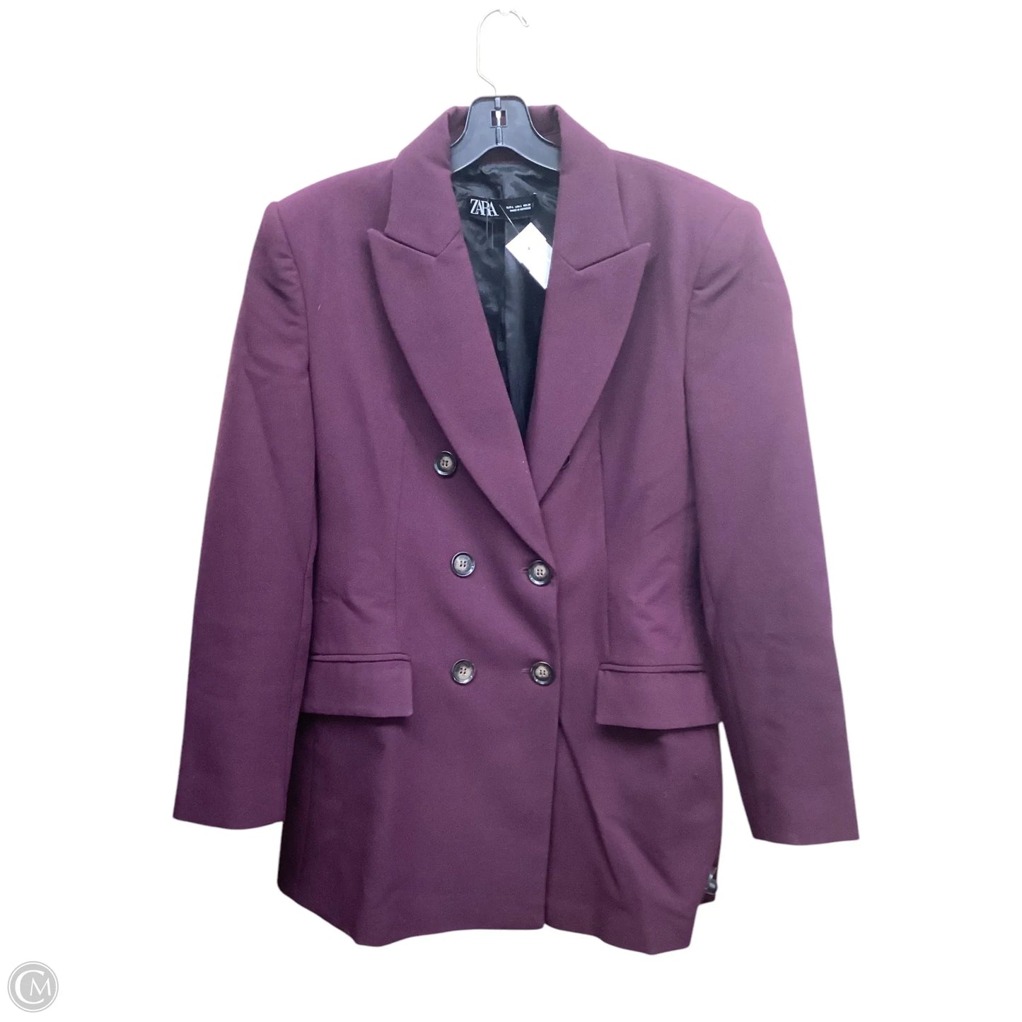 Blazer By Zara In Purple, Size: L