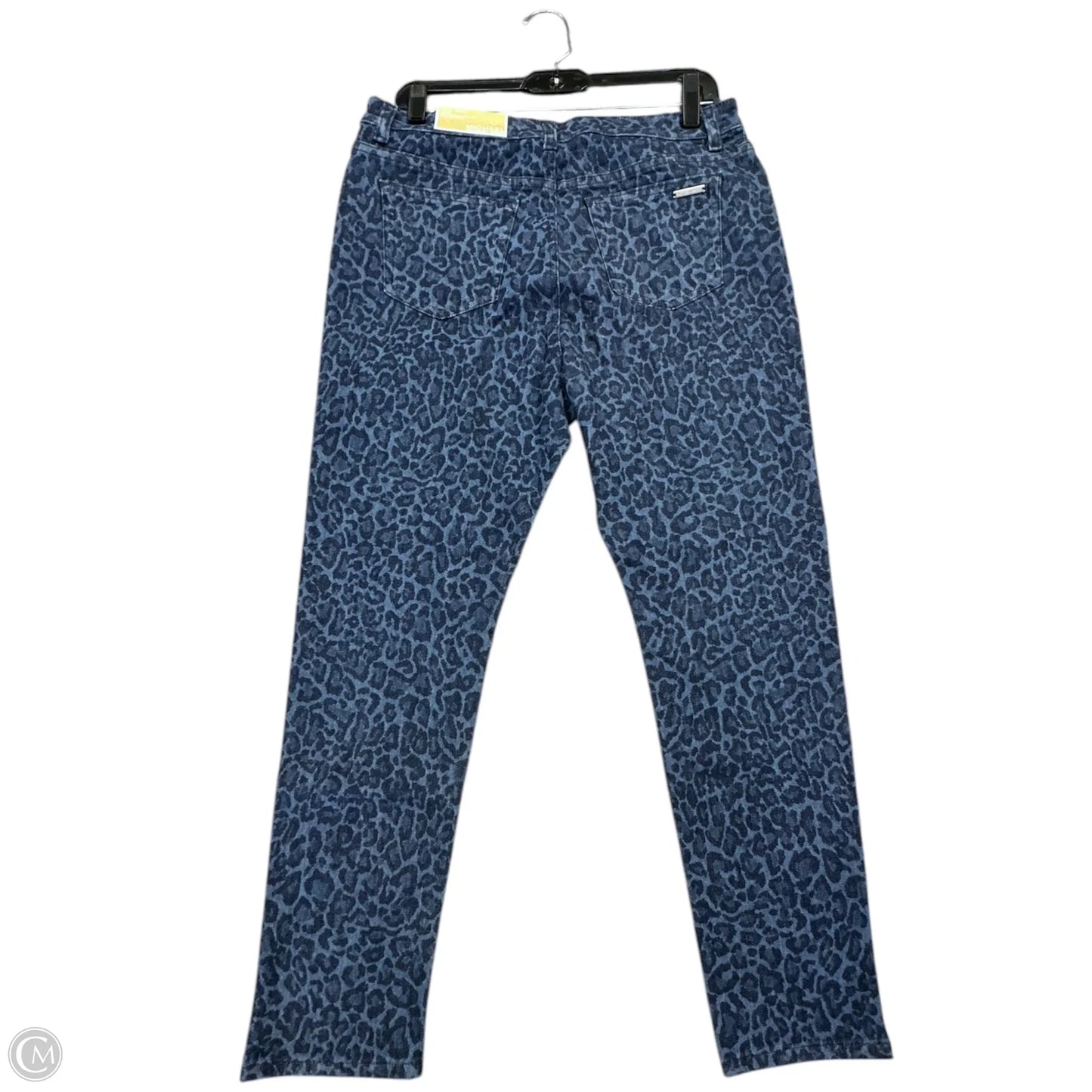 Jeans Skinny By Michael By Michael Kors In Blue Denim, Size: 12