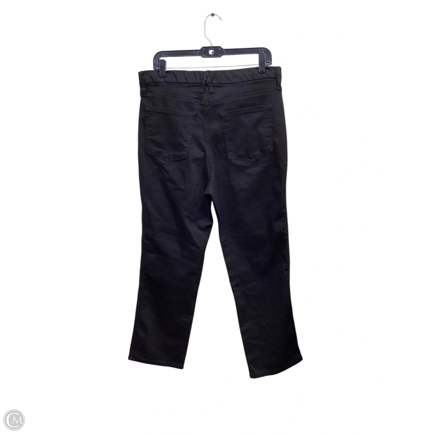Jeans Straight By Good American In Black, Size: 14