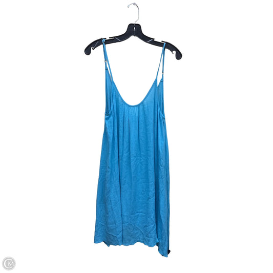 Dress Casual Short By Elan In Blue, Size: M