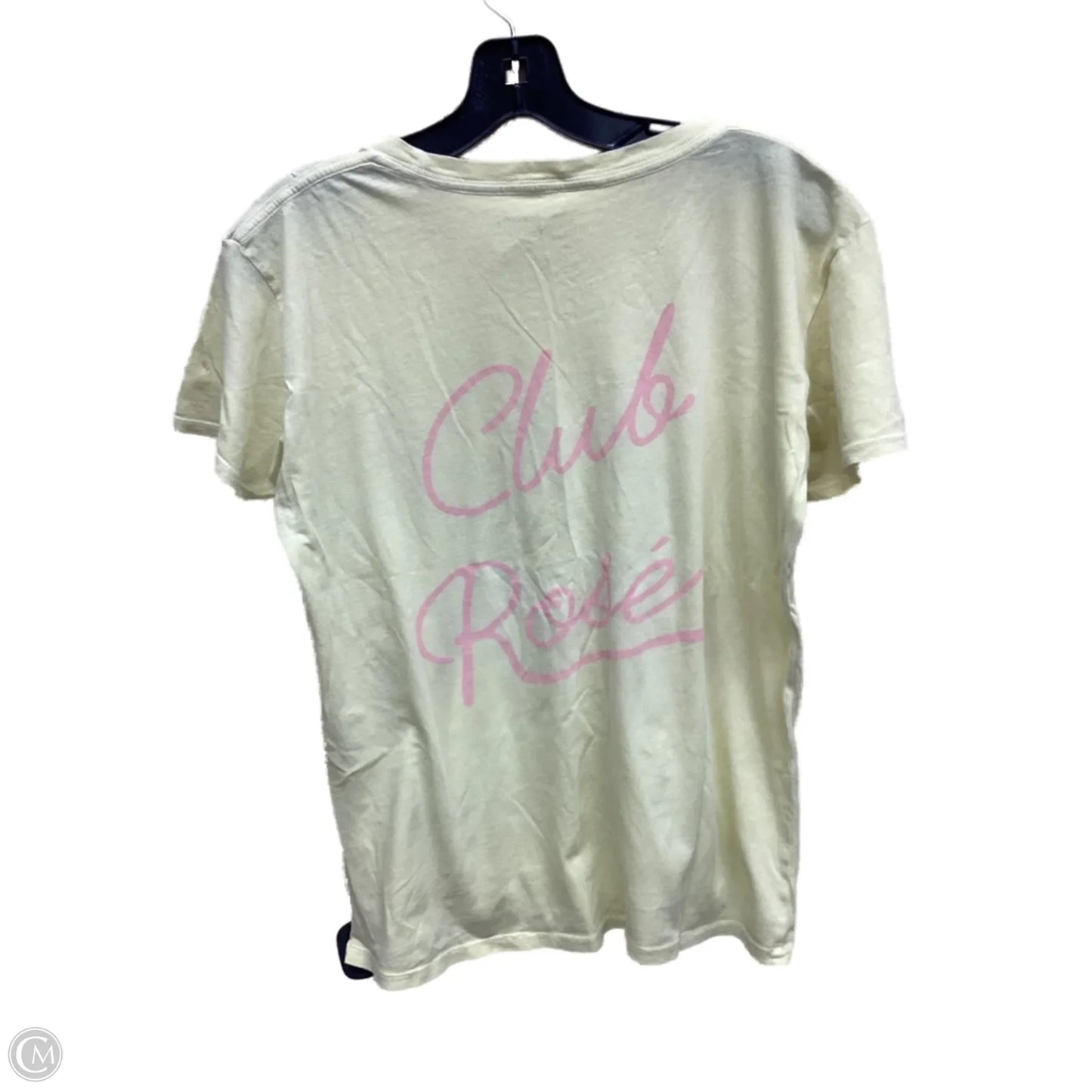 Top Short Sleeve By Clothes Mentor In Yellow, Size: Xs