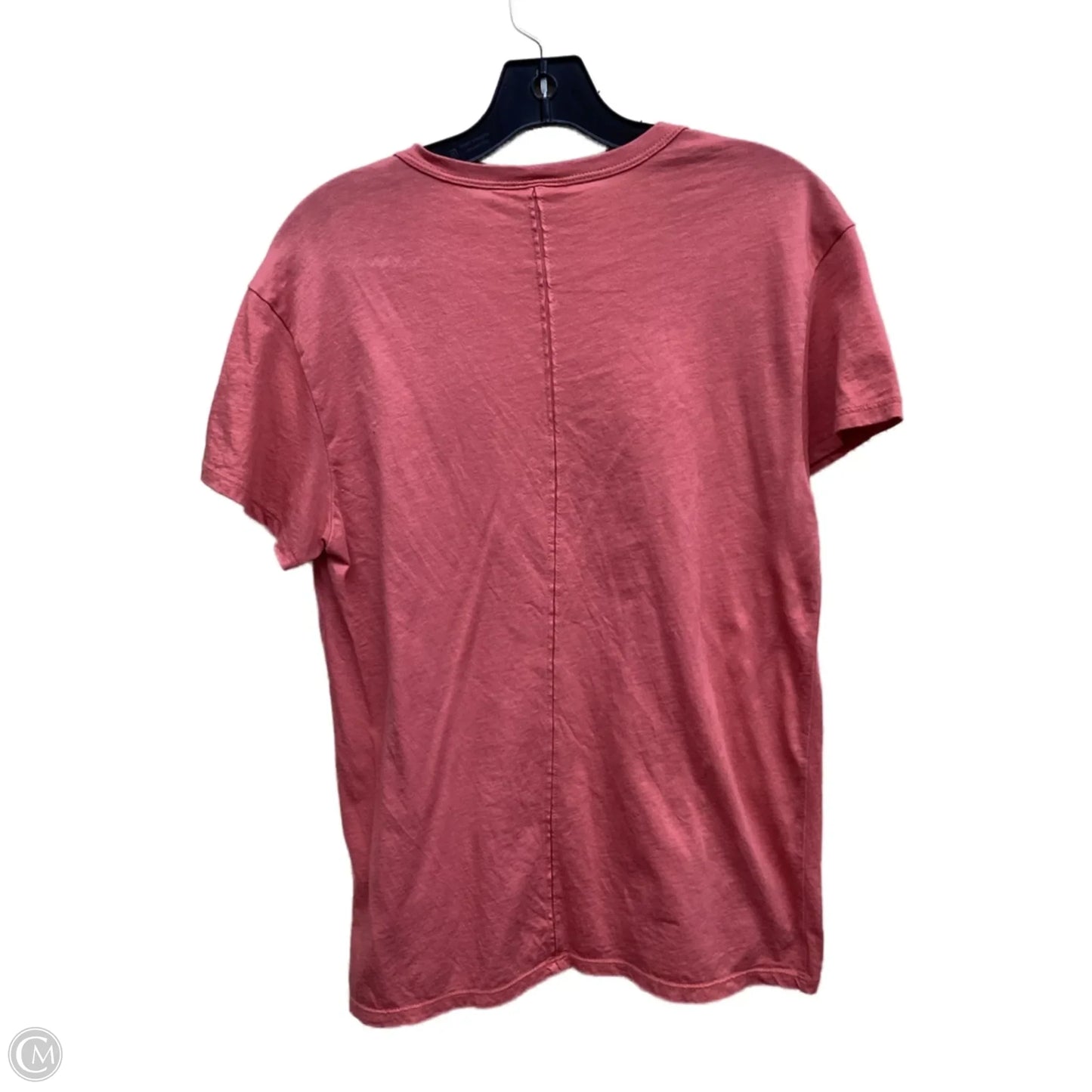 Top Short Sleeve By Adriano Goldschmied In Coral, Size: S