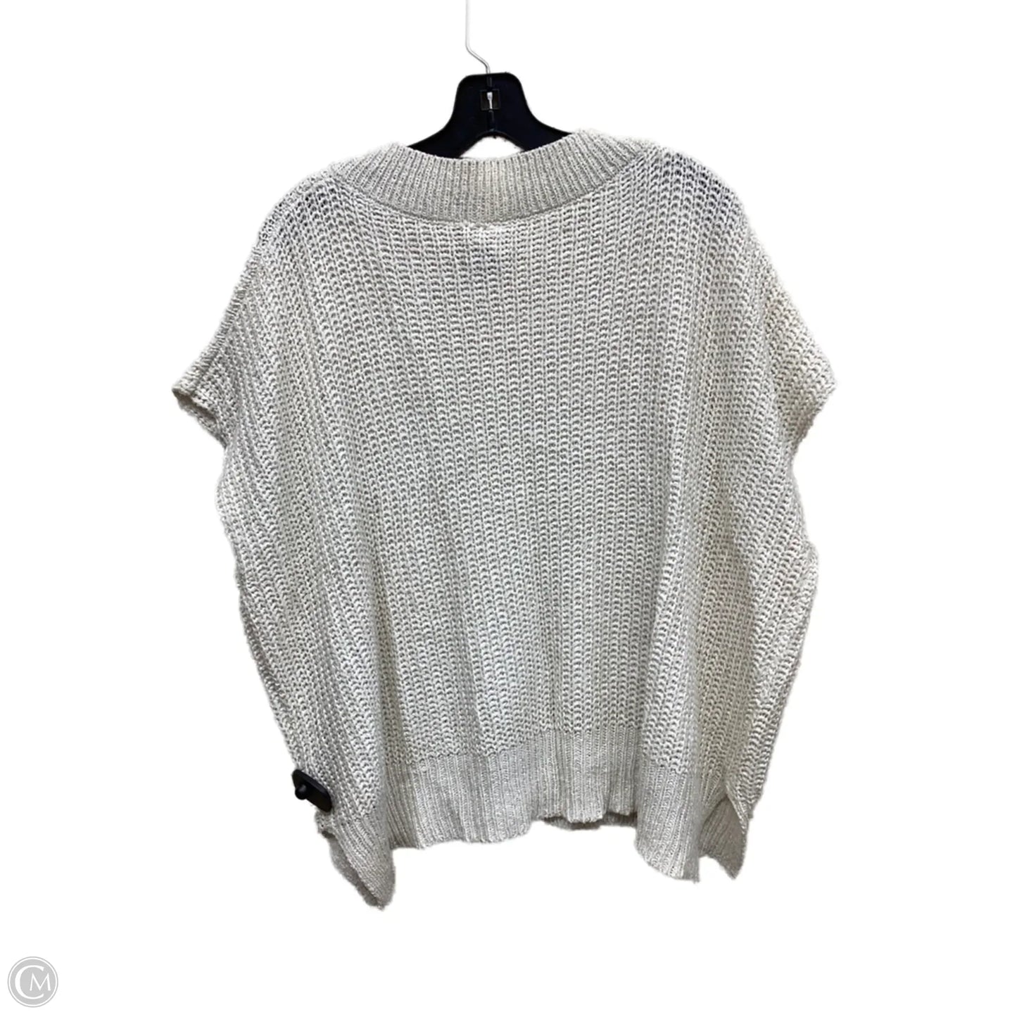 Top Short Sleeve By Wishlist In Cream, Size: S