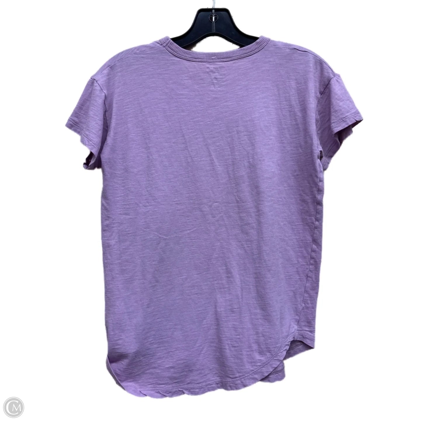 Top Short Sleeve By Madewell In Purple, Size: Xs
