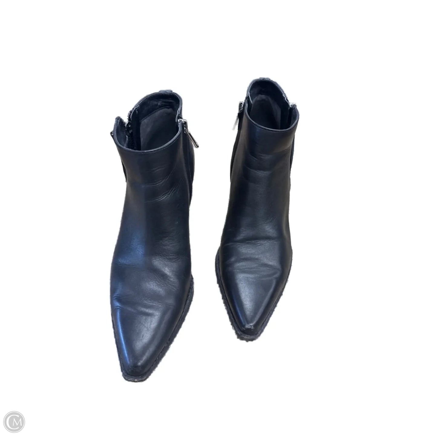 Boots Ankle Heels By Sam Edelman In Black, Size: 8.5