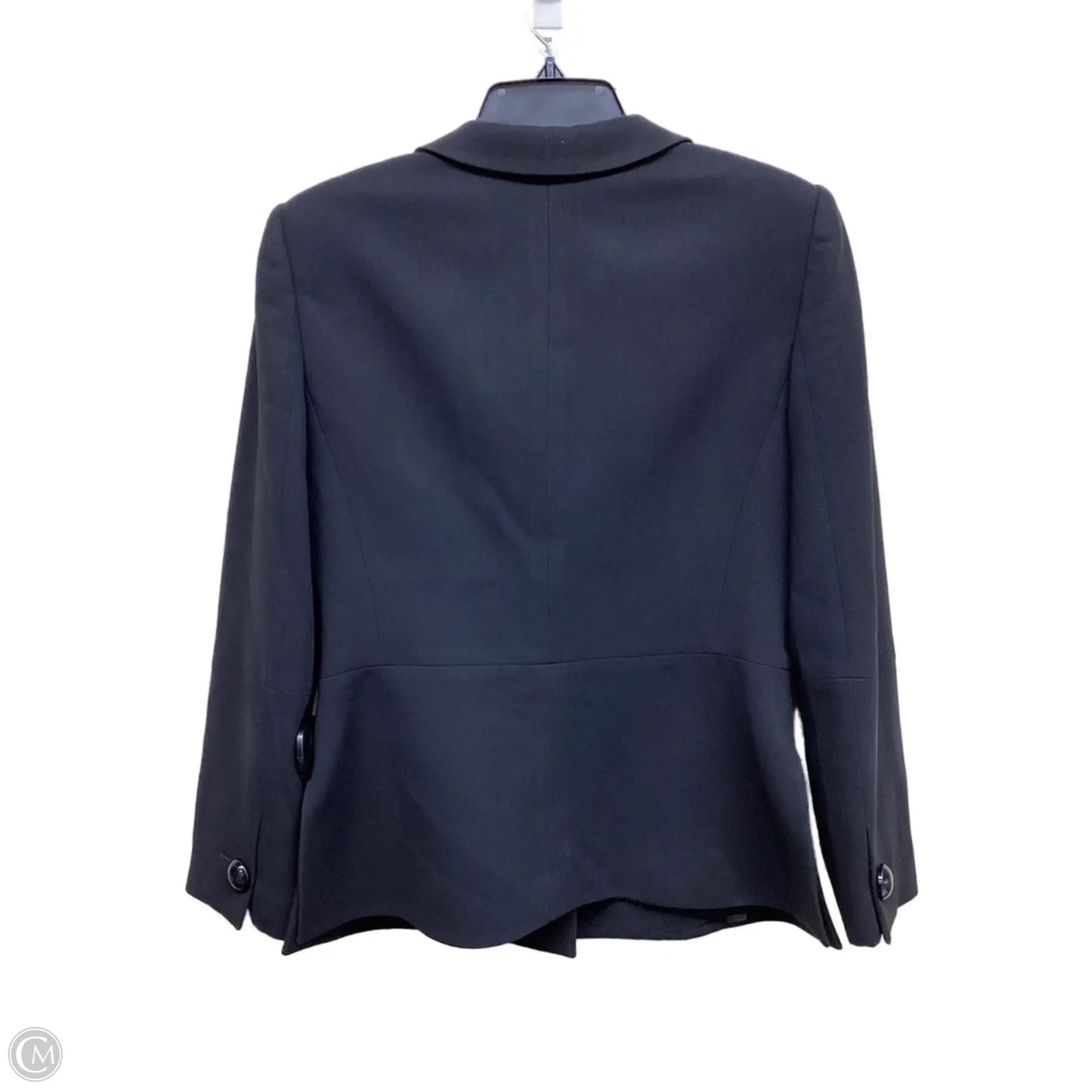 Blazer Designer By Giorgio Armani In Black