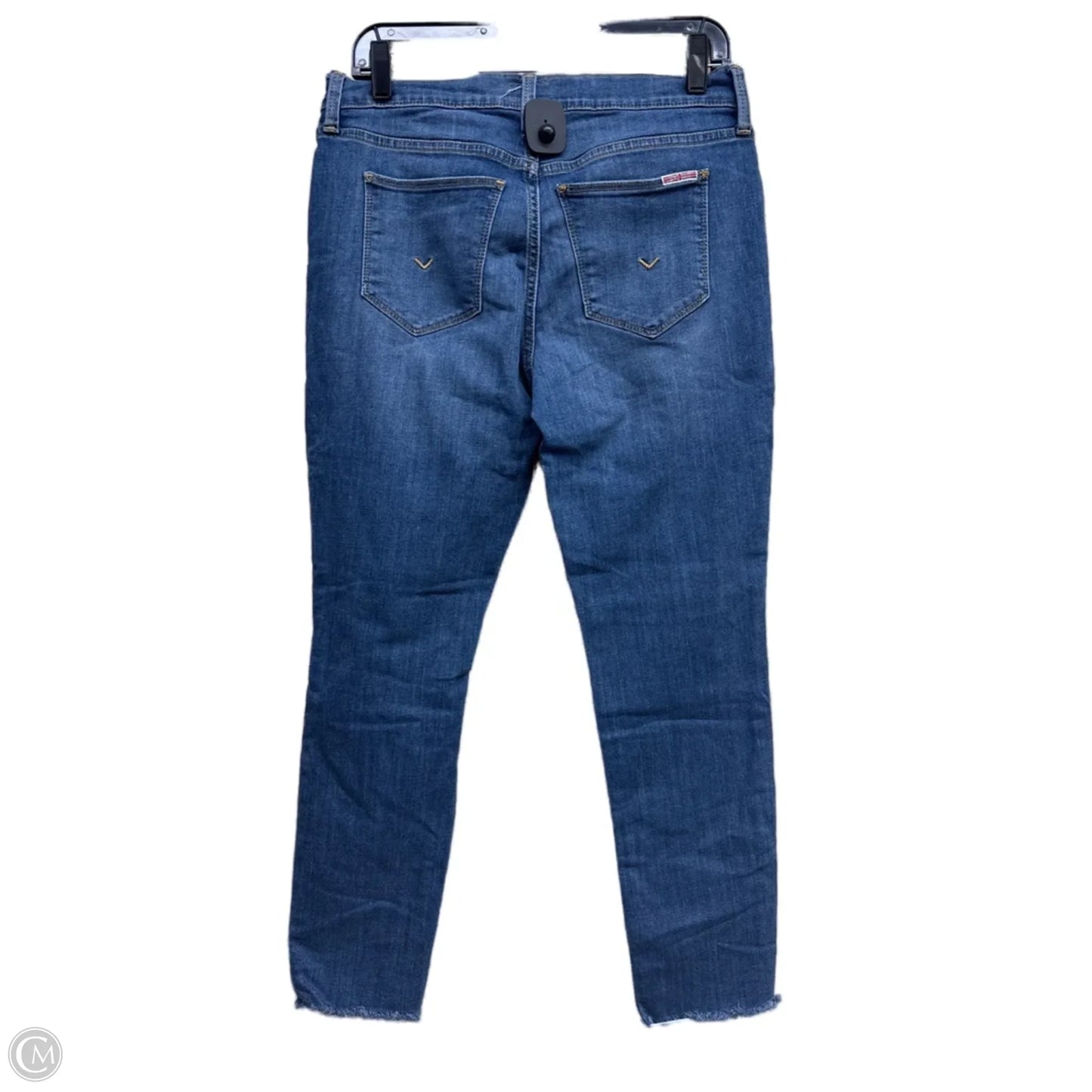 Jeans Straight By Hudson In Blue Denim, Size: 8