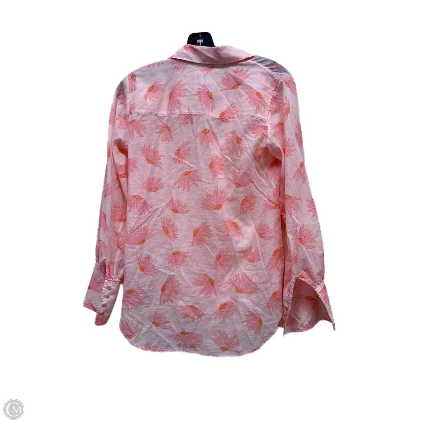 Top Long Sleeve Designer By Kate Spade In Floral Print, Size: Xs