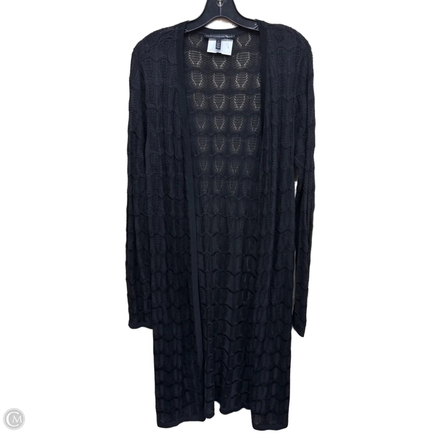 Sweater Cardigan By White House Black Market In Black, Size: L