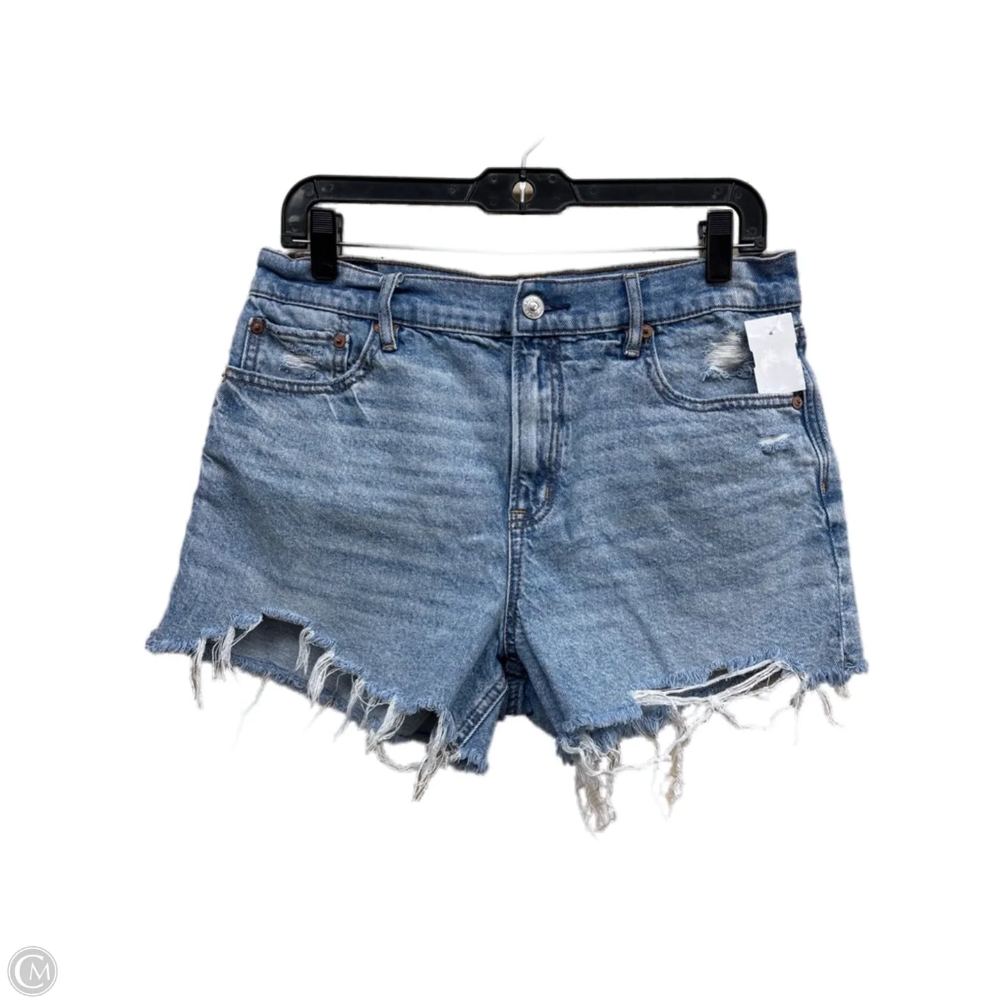 Shorts By American Eagle In Blue Denim, Size: 10