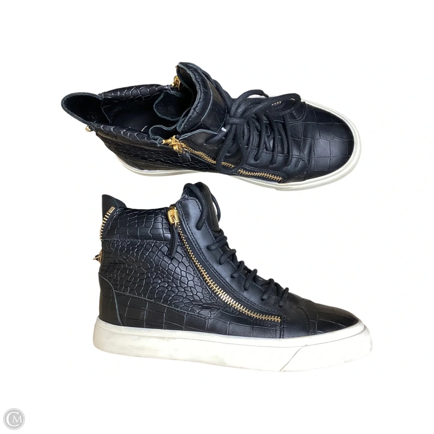 Shoes Sneakers By Vince In Black, Size: 7.5