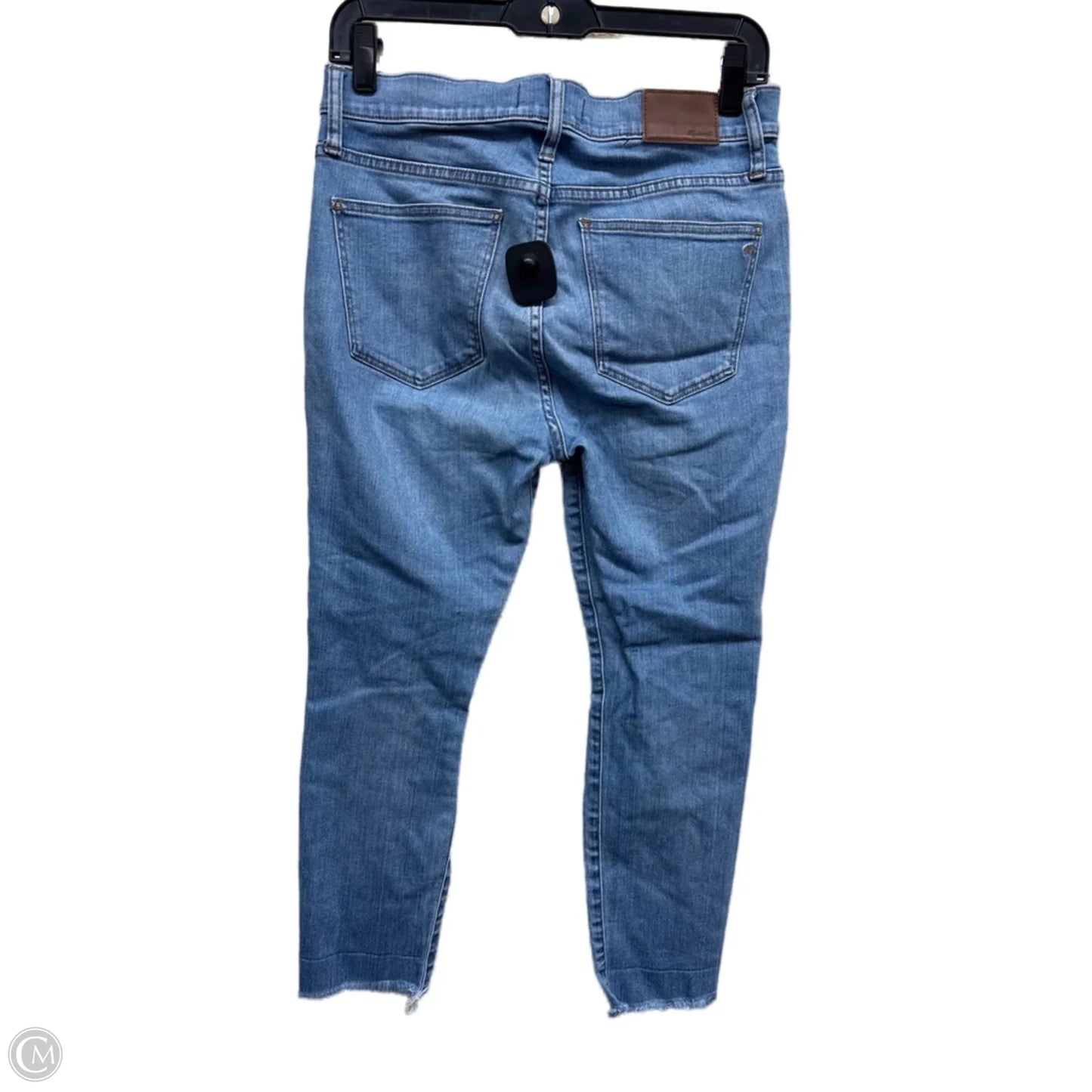 Jeans Skinny By Madewell In Blue Denim, Size: 2l