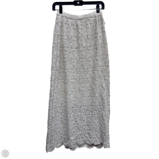 Skirt Maxi By Clothes Mentor In Tan, Size: L