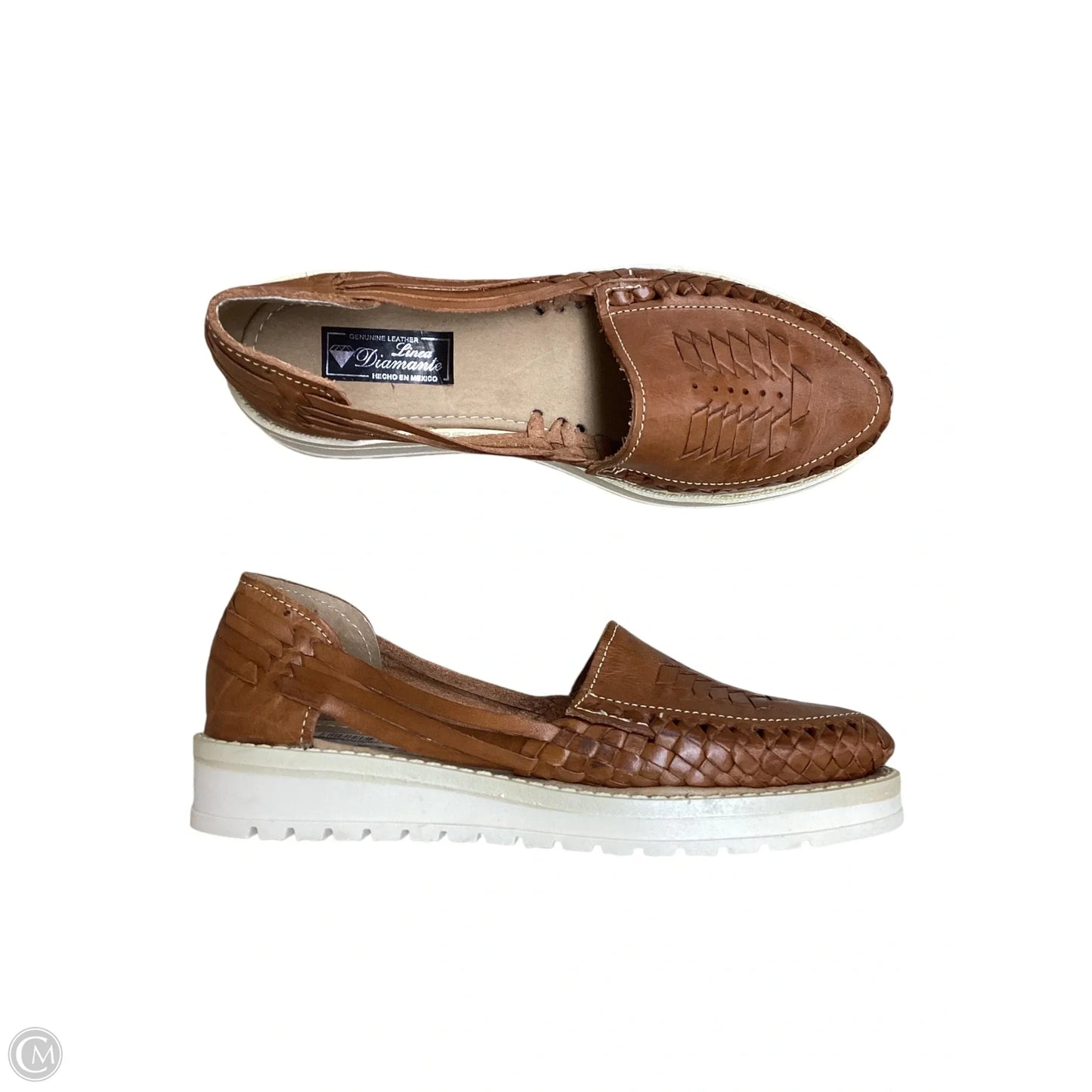 Shoes Flats By Clothes Mentor In Brown