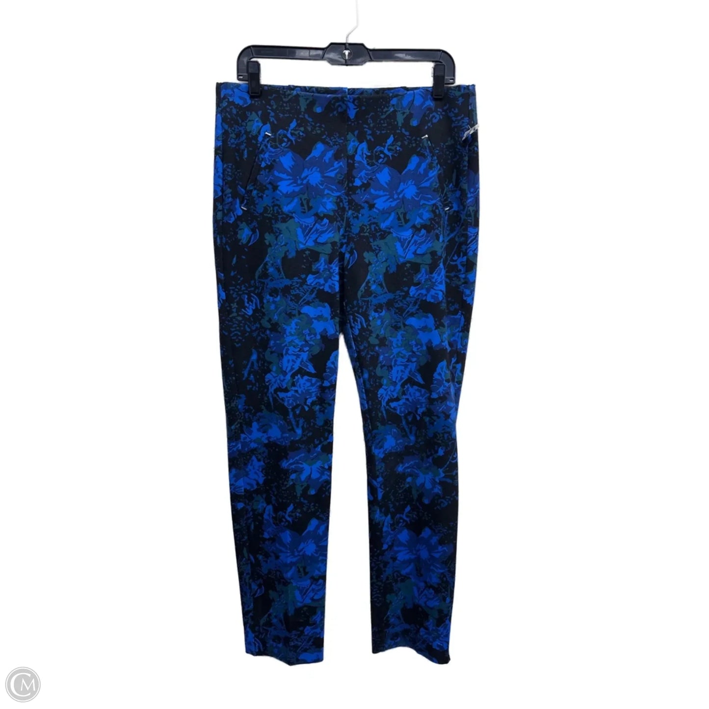 Pants Other By Chicos In Black & Blue, Size: 10