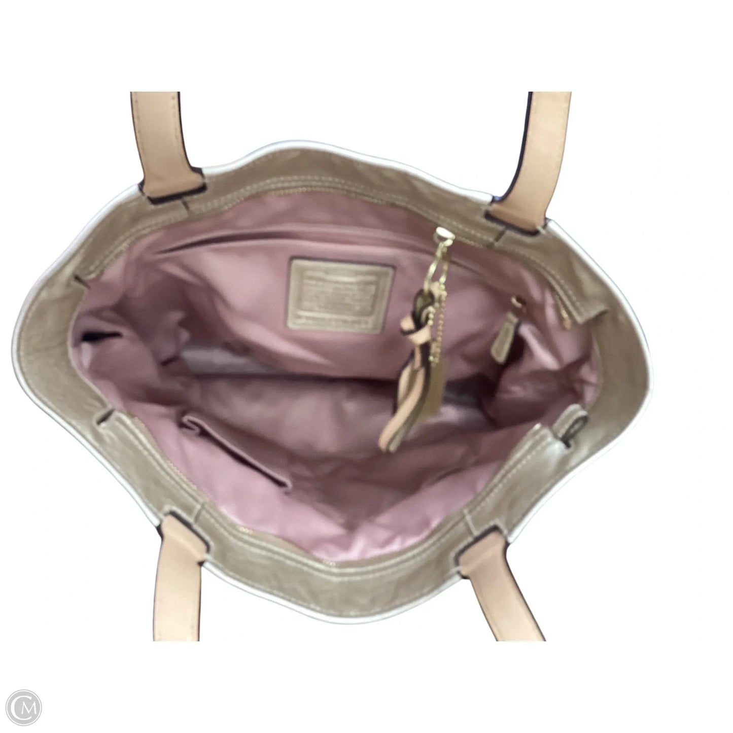 Handbag Designer By Coach, Size: Medium