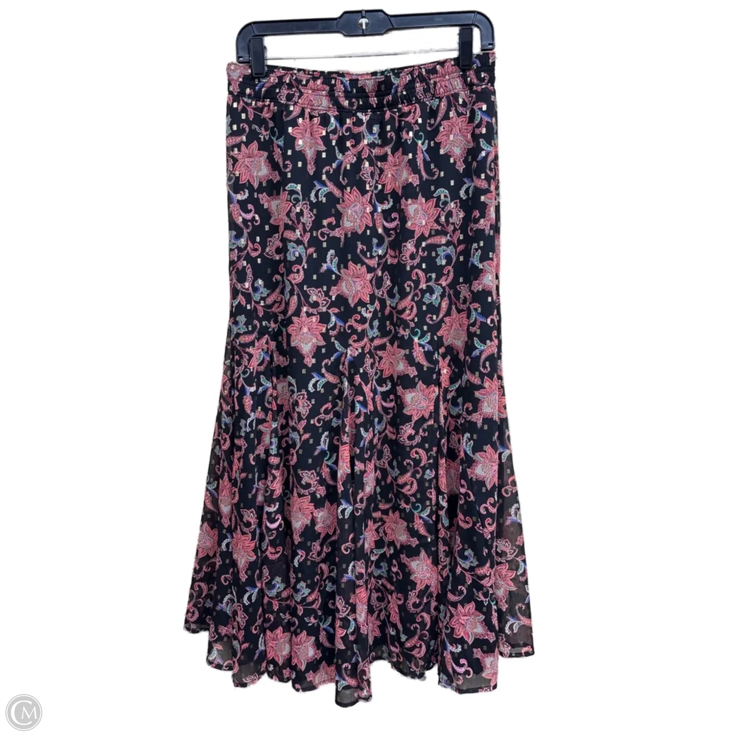Skirt Maxi By Loft In Multi-colored, Size: M