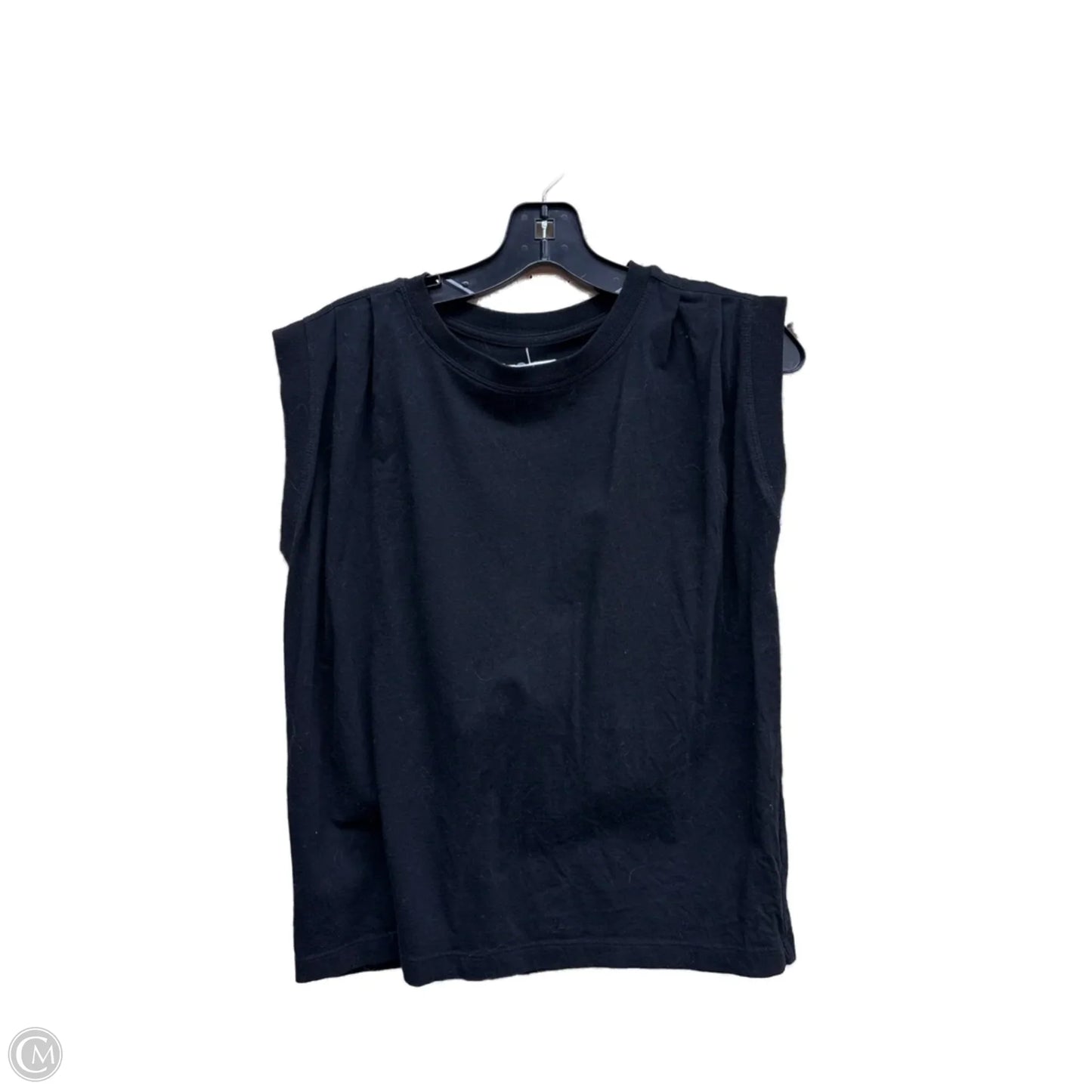Top Short Sleeve By Loft In Black, Size: Xs