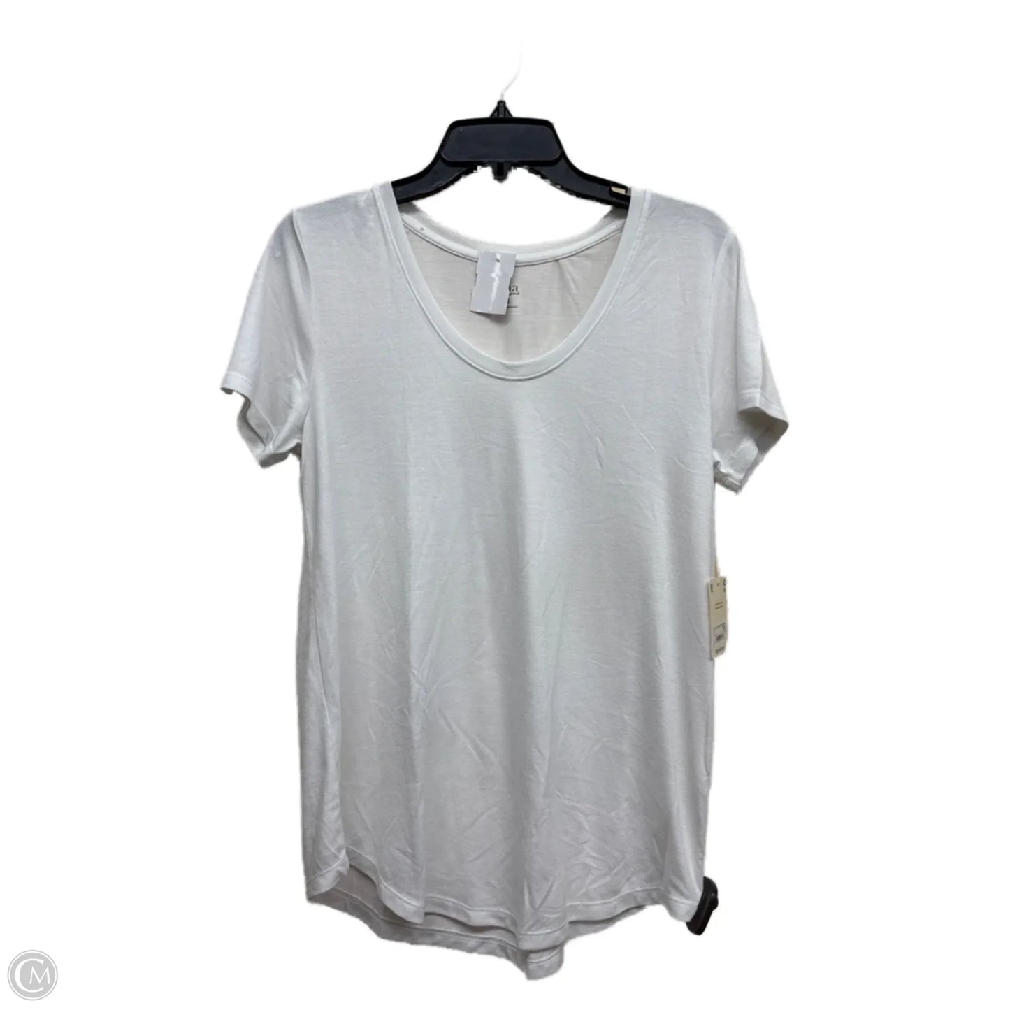 Top Short Sleeve By Ana In White, Size: M